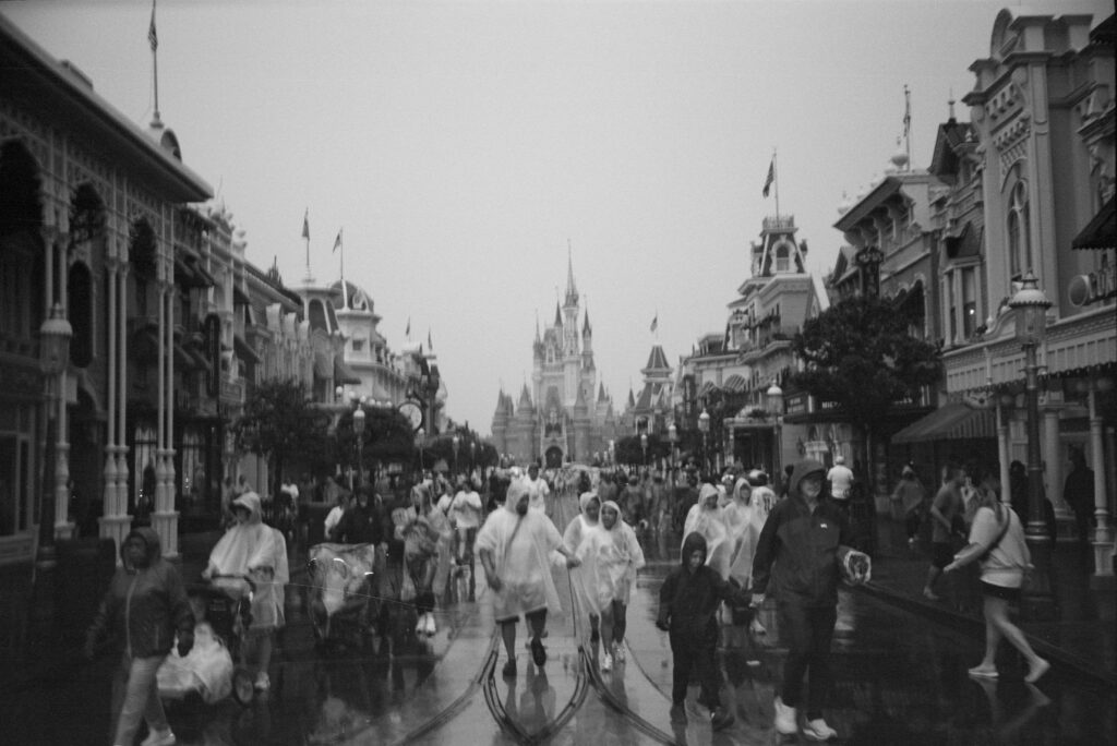 A Rainy day at Disneyworld