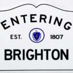 Welcome to Brighton sign