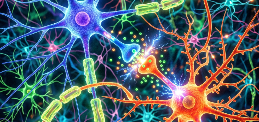 a colorful display of a memory signal