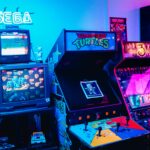 A picture of an arcade